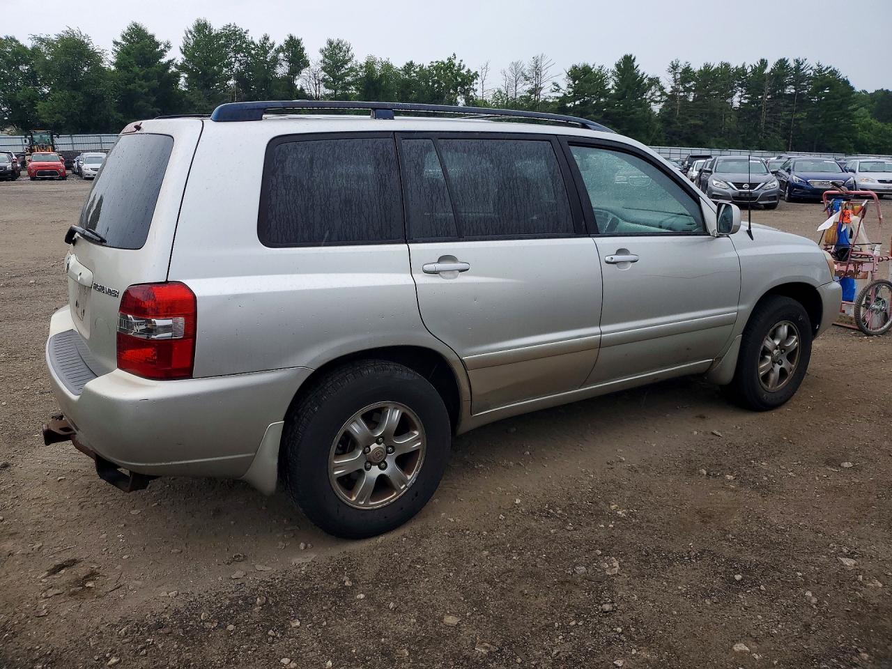 2005 Toyota Highlander Limited Silver vin: JTEEP21A250089271
