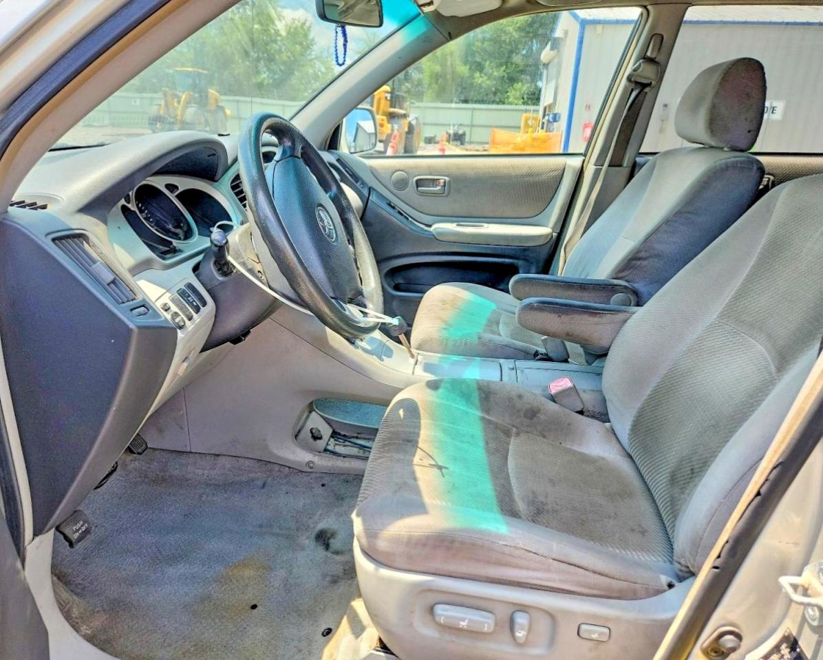 2005 Toyota Highlander Limited Silver vin: JTEEP21A250121457