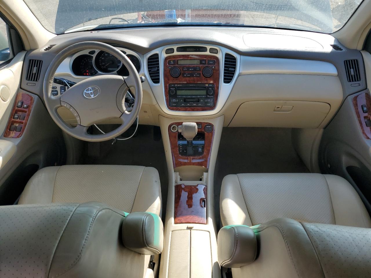 2006 Toyota Highlander Limited Green vin: JTEEP21A260145257