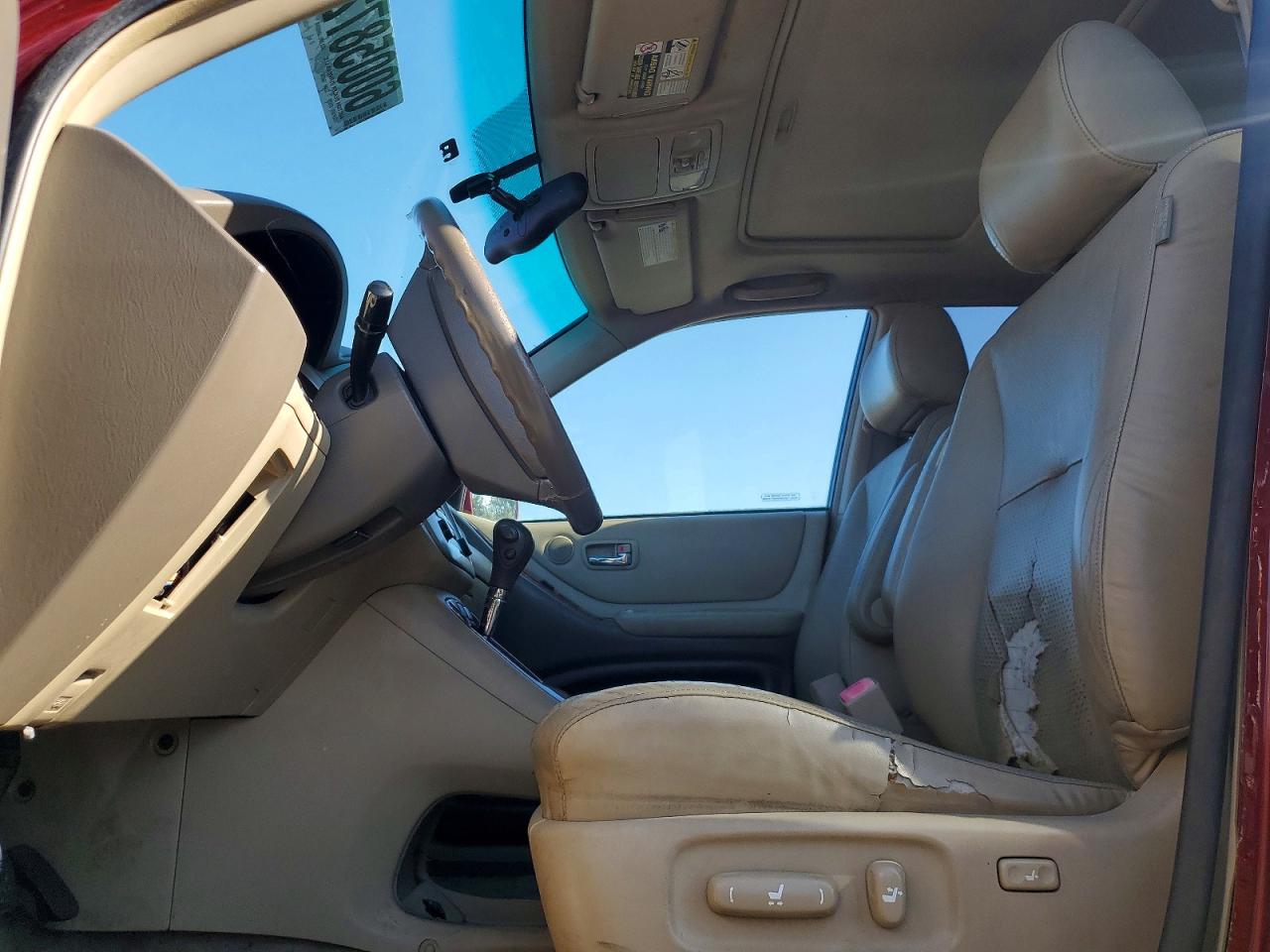 2006 Toyota Highlander Limited Maroon vin: JTEEP21A260151625