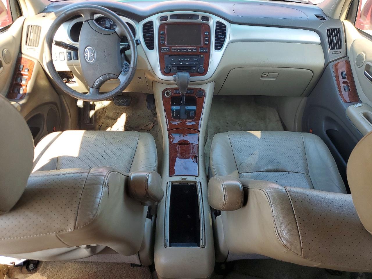 2006 Toyota Highlander Limited Maroon vin: JTEEP21A260151625