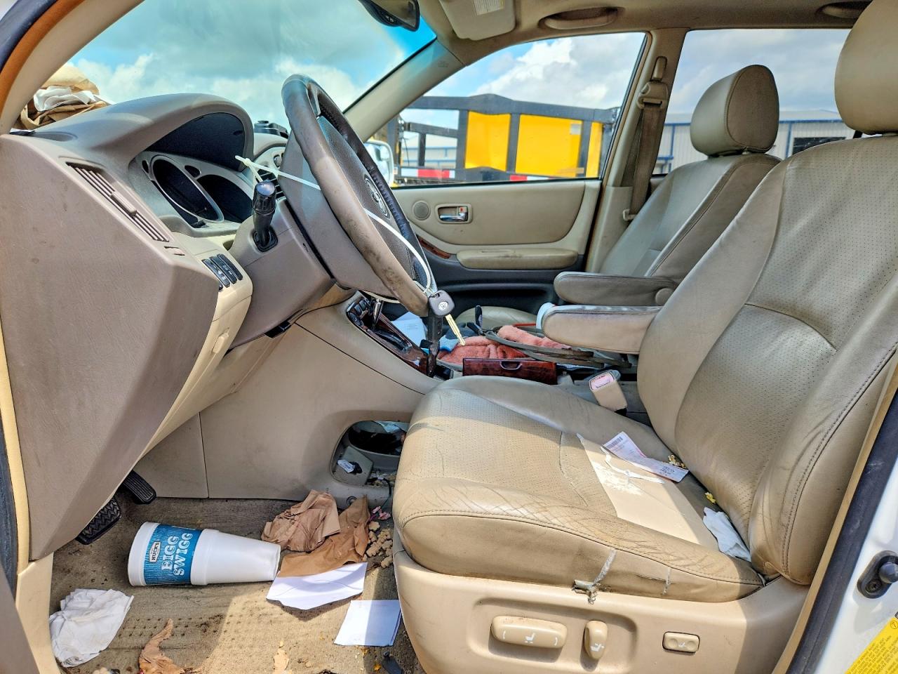 2006 Toyota Highlander Limited Белый vin: JTEEP21A260164357