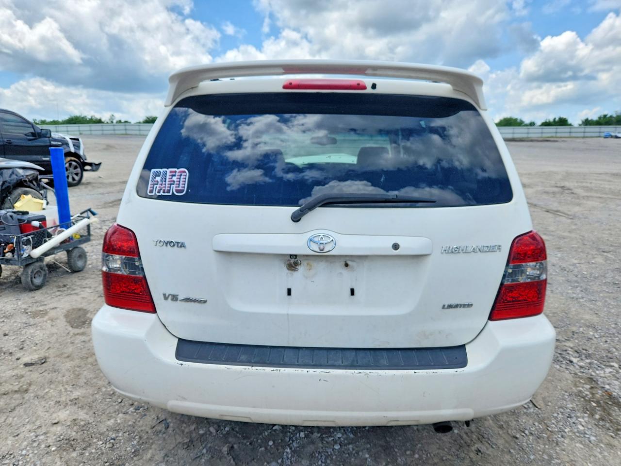 2006 Toyota Highlander Limited Белый vin: JTEEP21A260164357