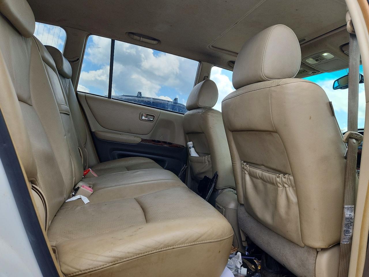 2006 Toyota Highlander Limited Белый vin: JTEEP21A260164357