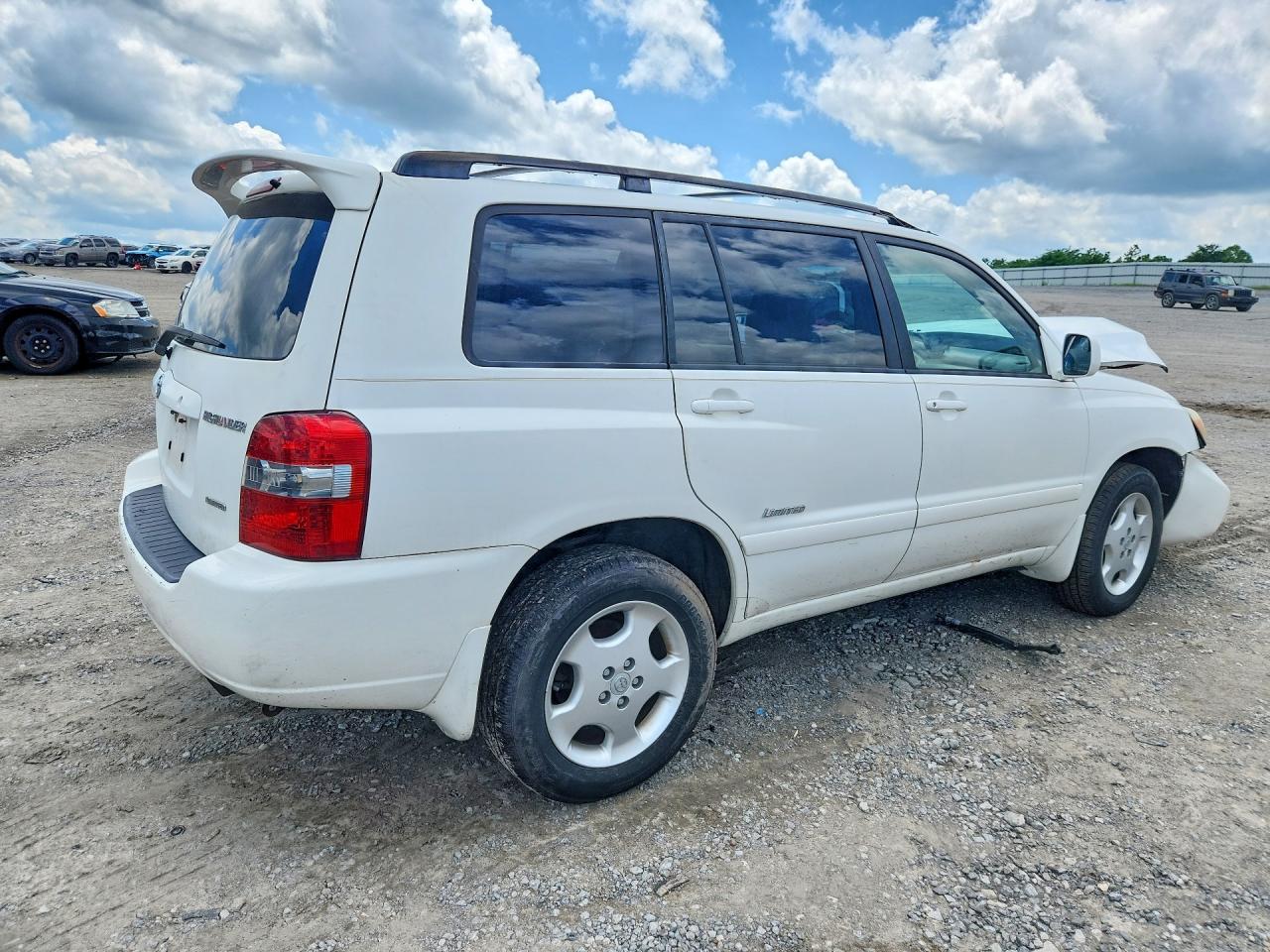 2006 Toyota Highlander Limited Белый vin: JTEEP21A260164357