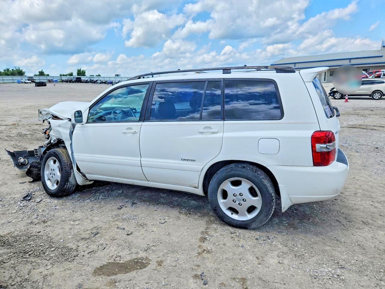 2006 Toyota Highlander Limited Белый vin: JTEEP21A260164357