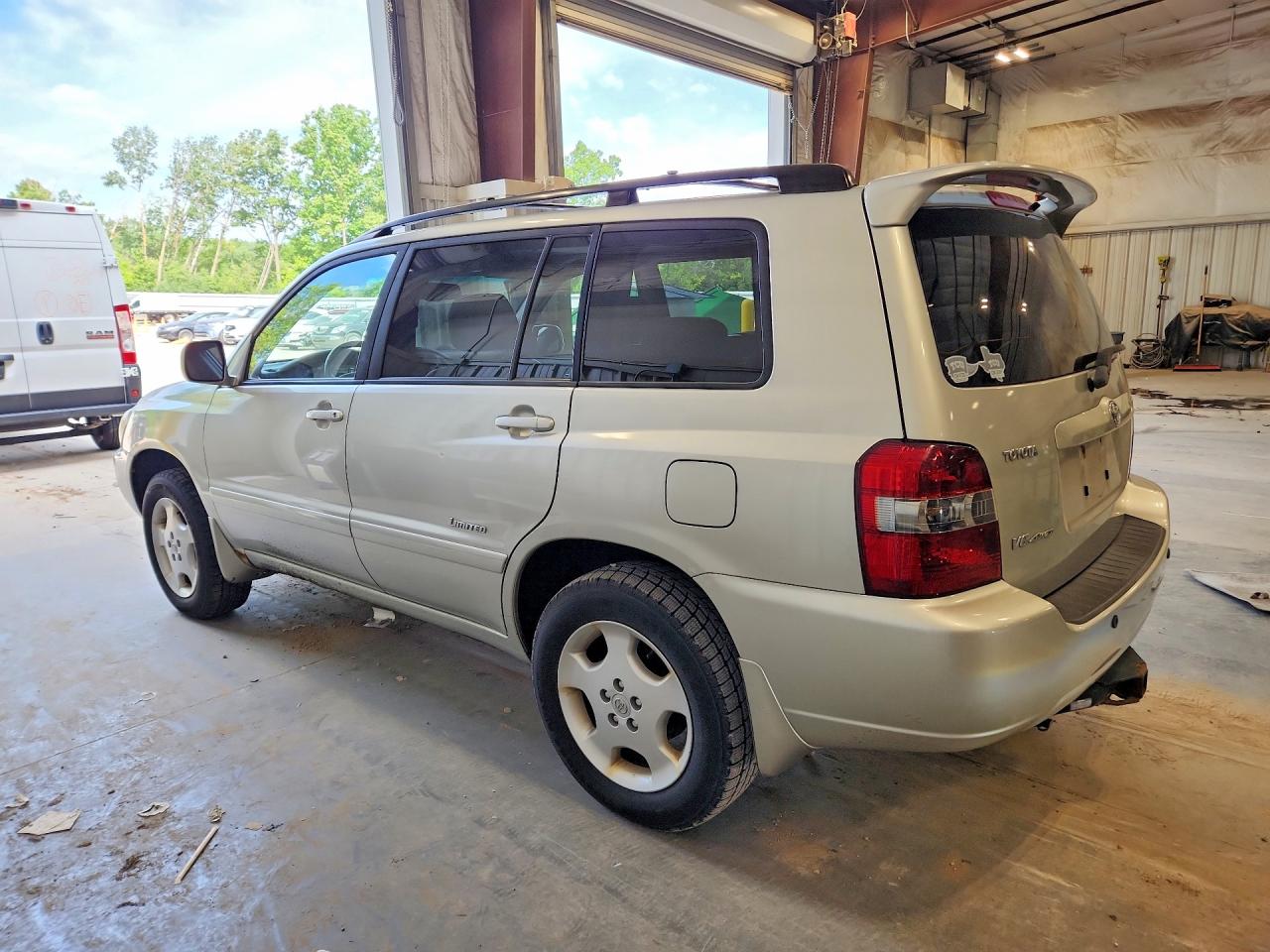 2007 Toyota Highlander Limited Silver vin: JTEEP21A270193004