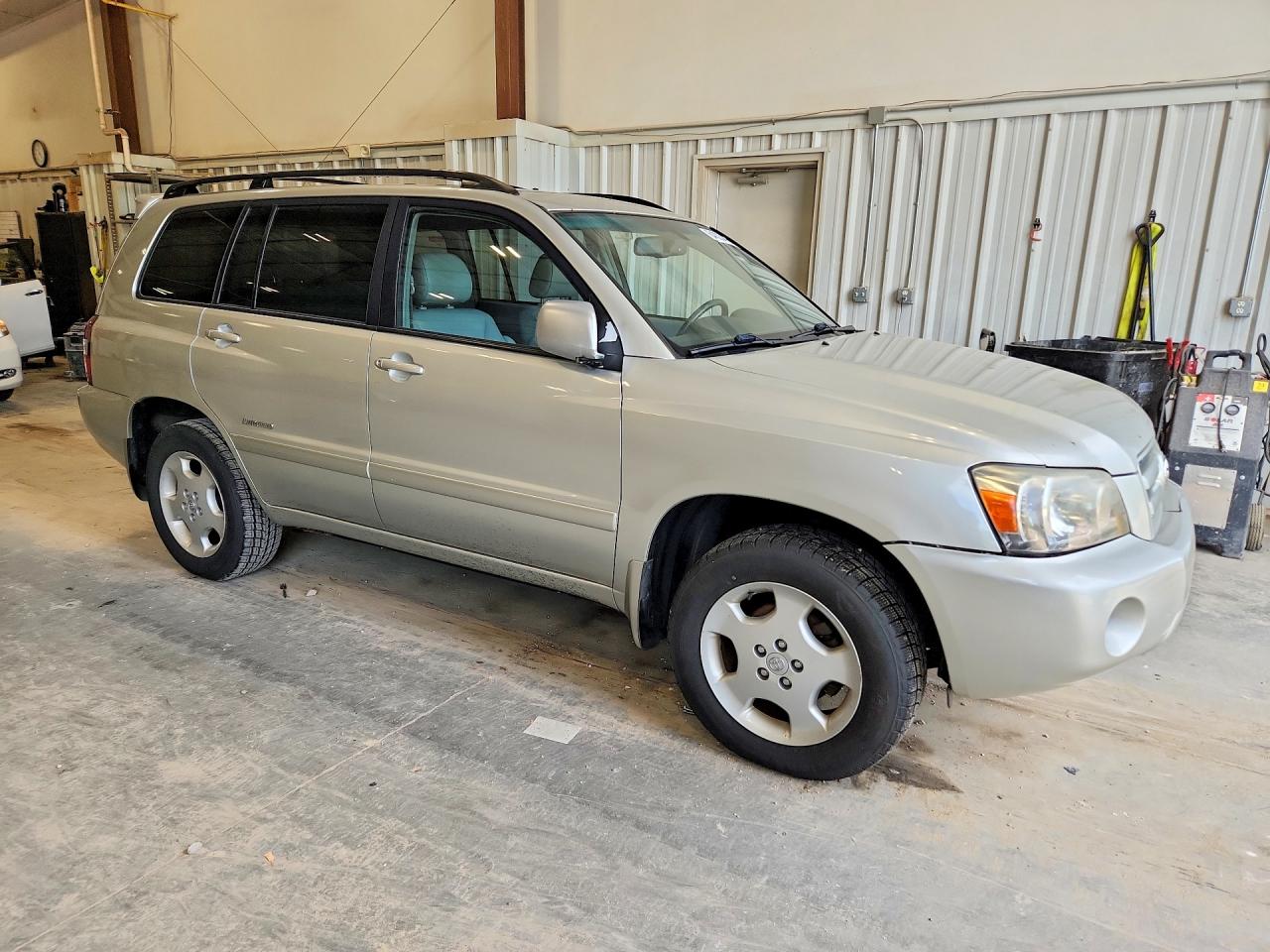 2007 Toyota Highlander Limited Silver vin: JTEEP21A270193004