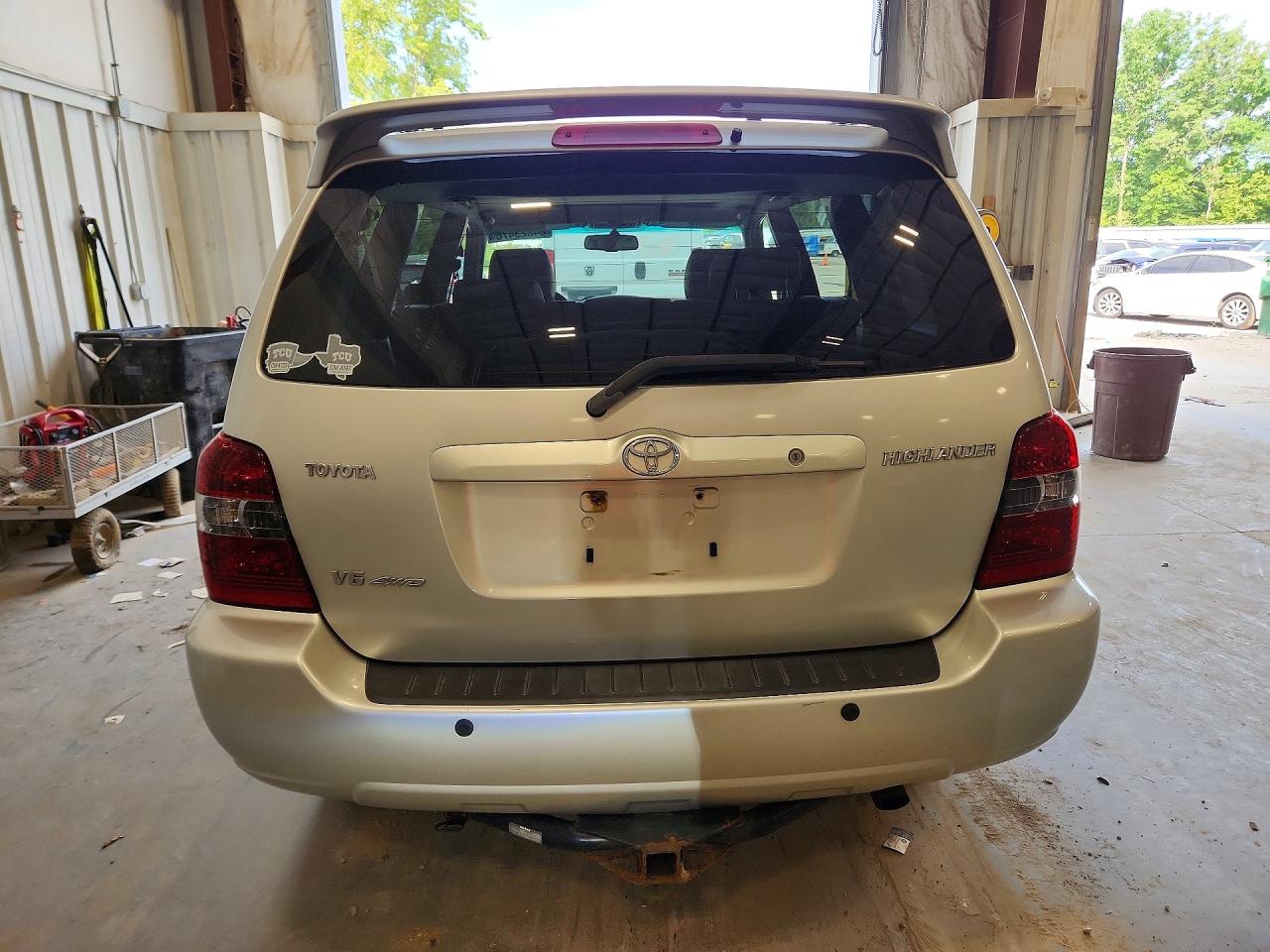 2007 Toyota Highlander Limited Silver vin: JTEEP21A270193004