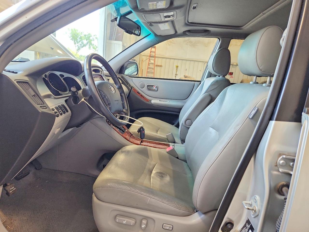 2007 Toyota Highlander Limited Silver vin: JTEEP21A270193004
