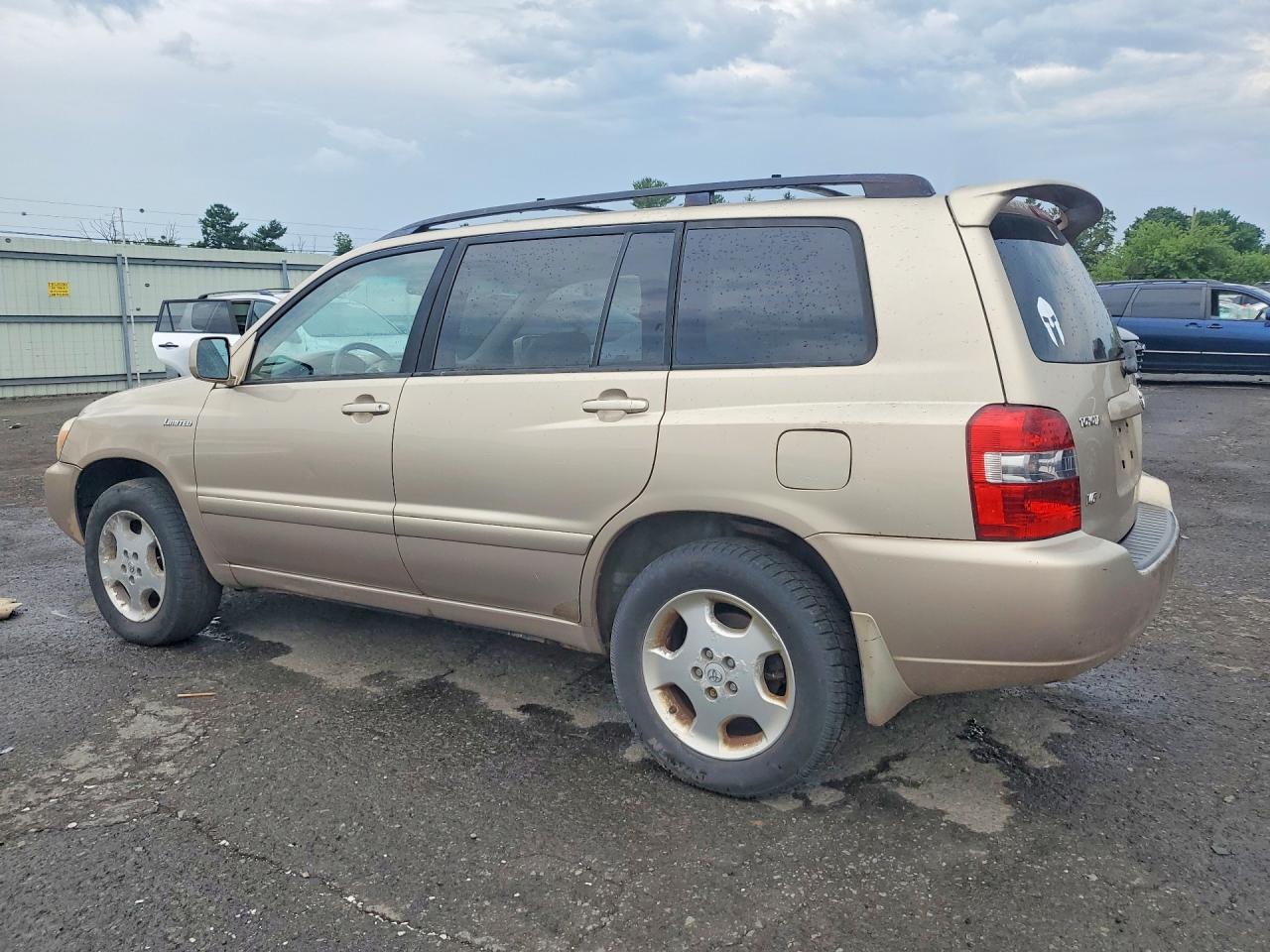 2004 Toyota Highlander Limited Beige vin: JTEEP21A340029997
