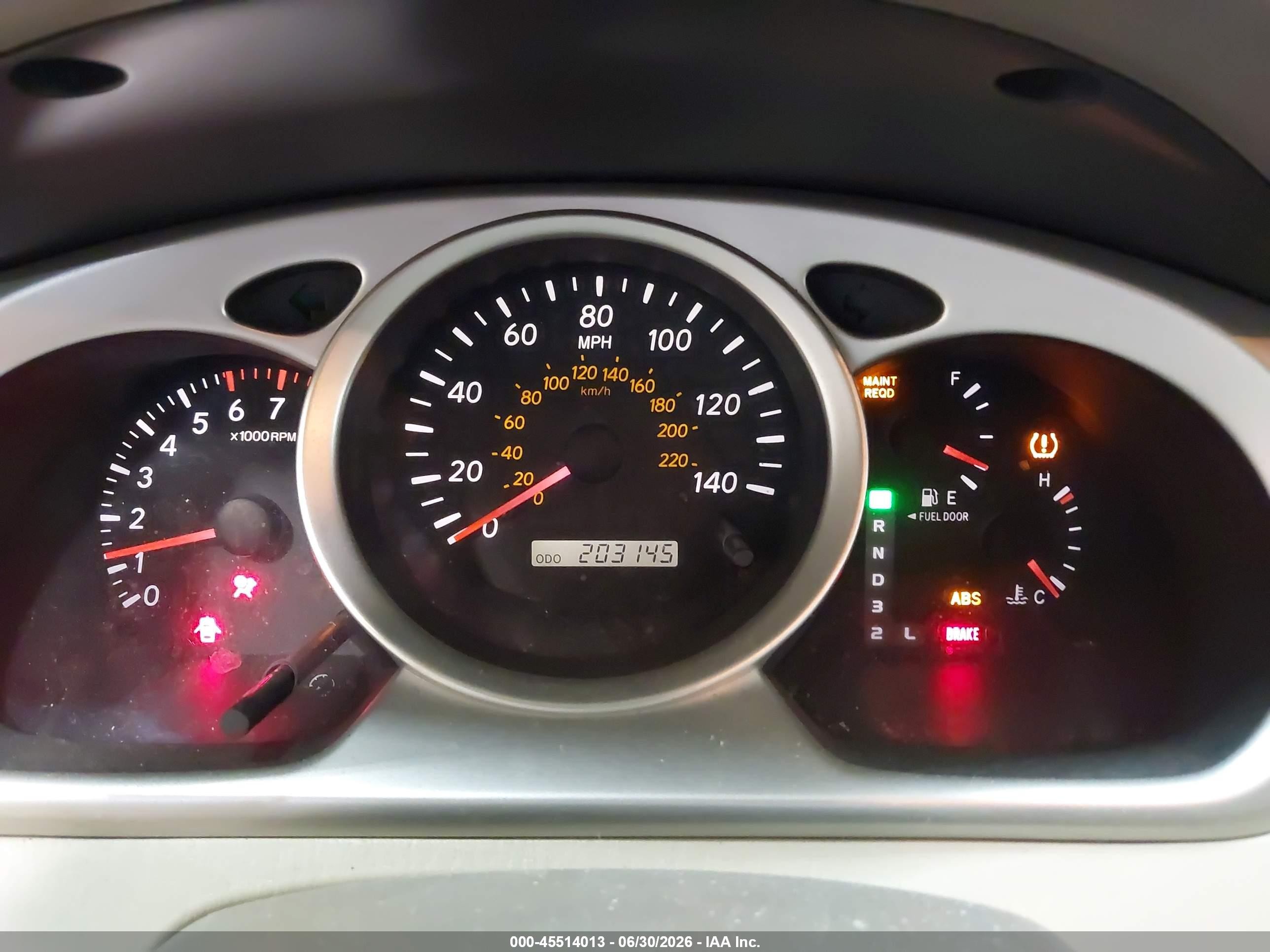 2004 Toyota Highlander V6 Black vin: JTEEP21A340047819