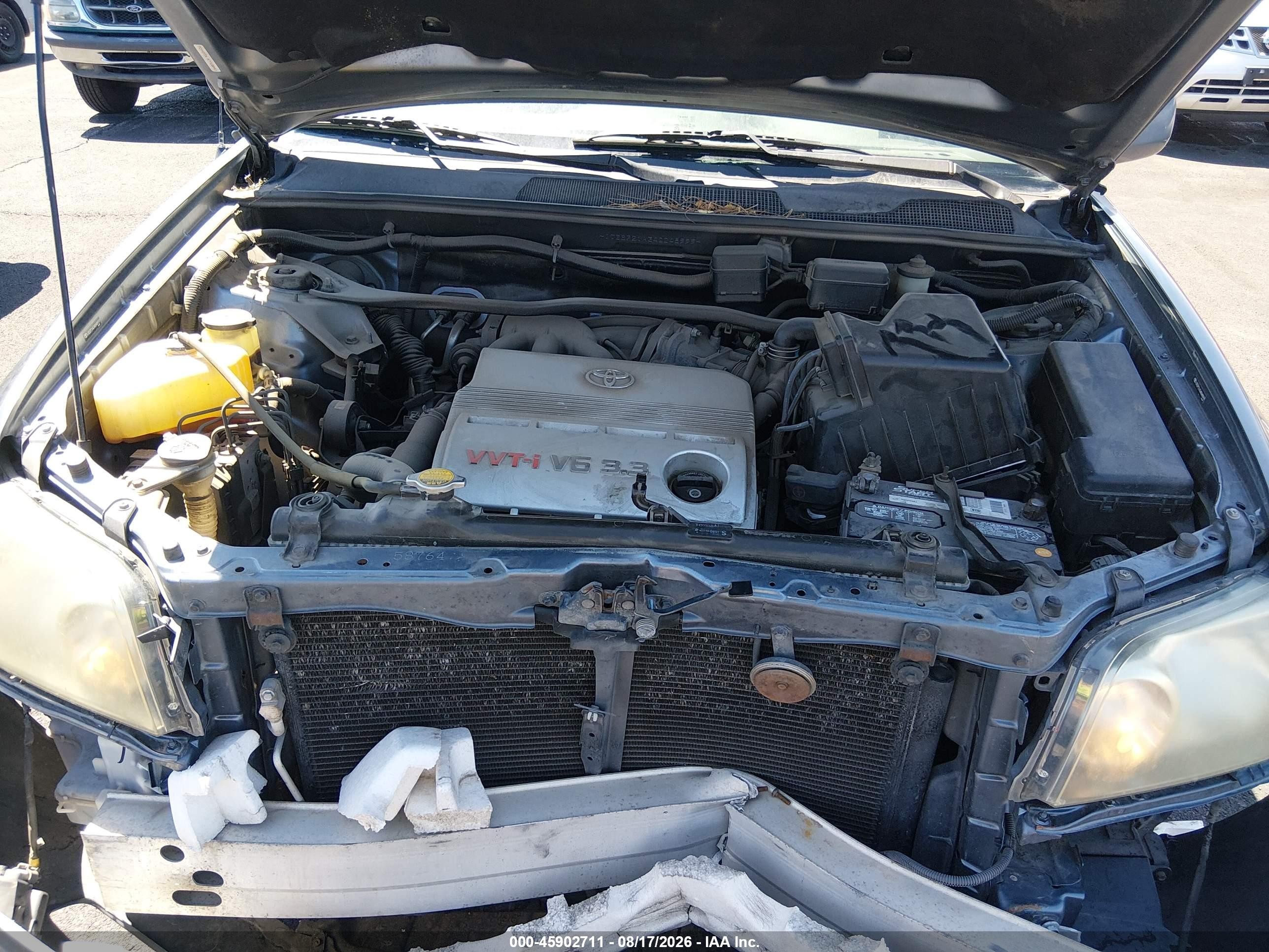 2004 Toyota Highlander V6 Blue vin: JTEEP21A340048999