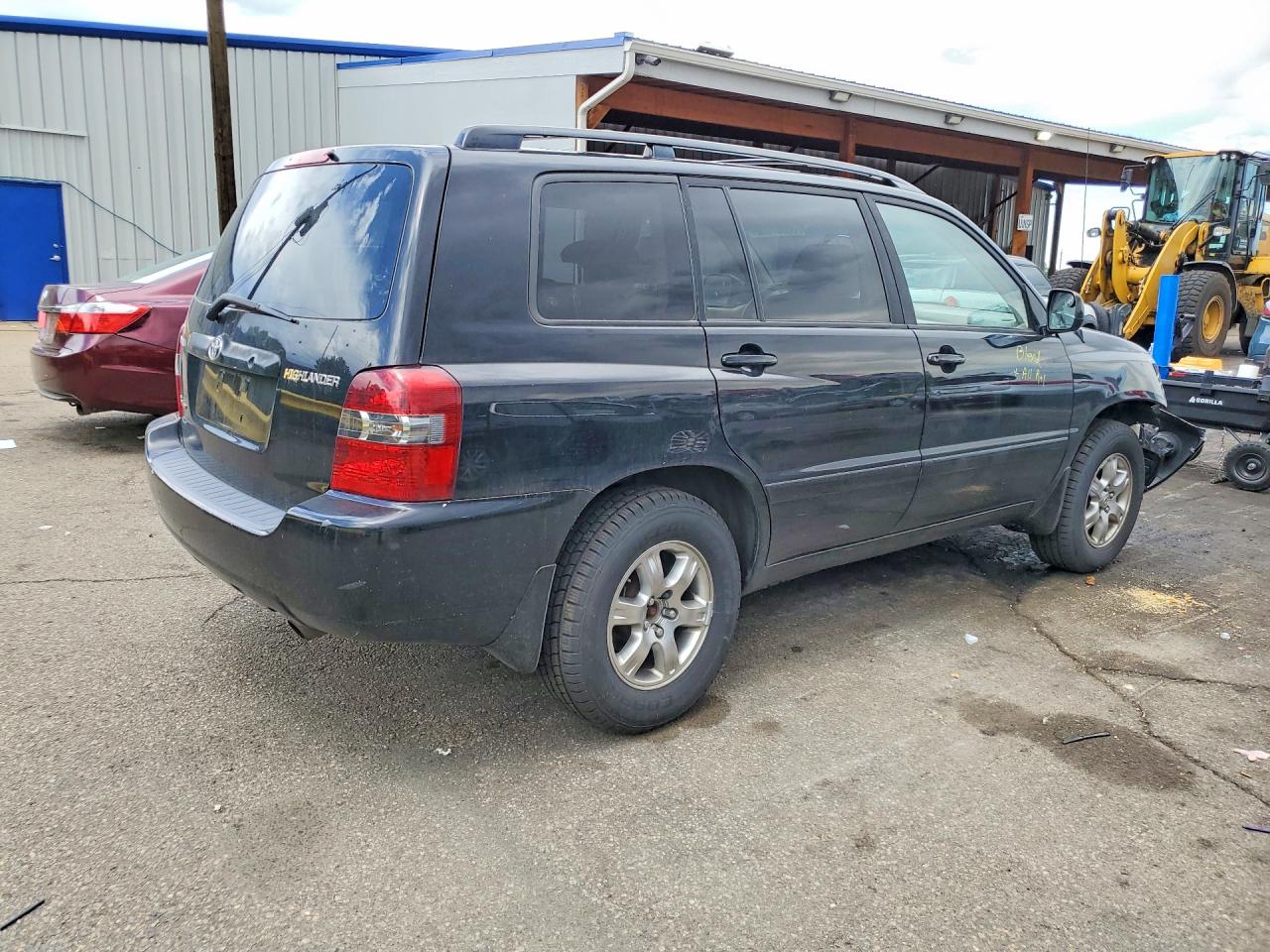 2004 Toyota Highlander Base Black vin: JTEEP21A340061297