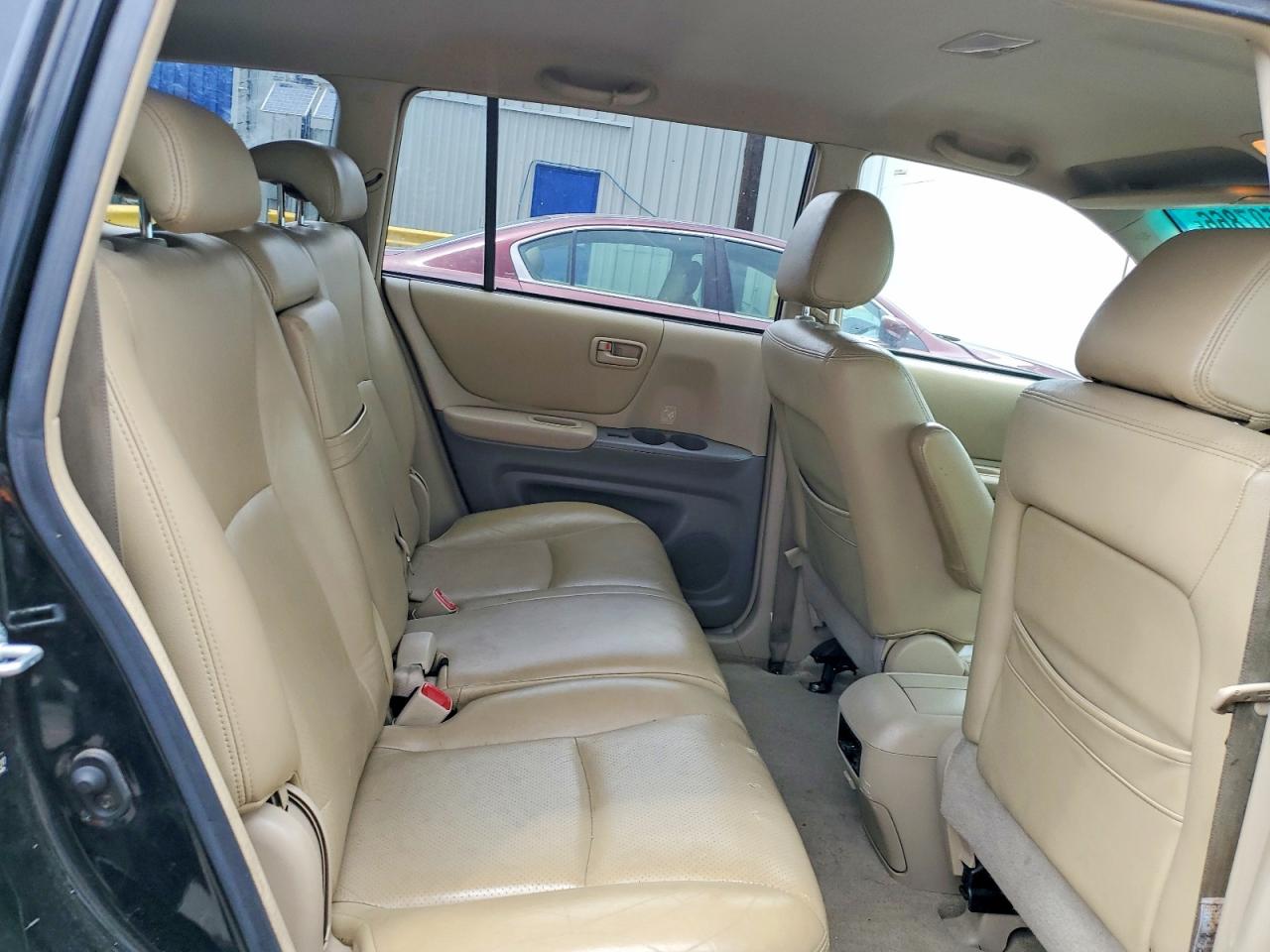 2004 Toyota Highlander Base Black vin: JTEEP21A340061297