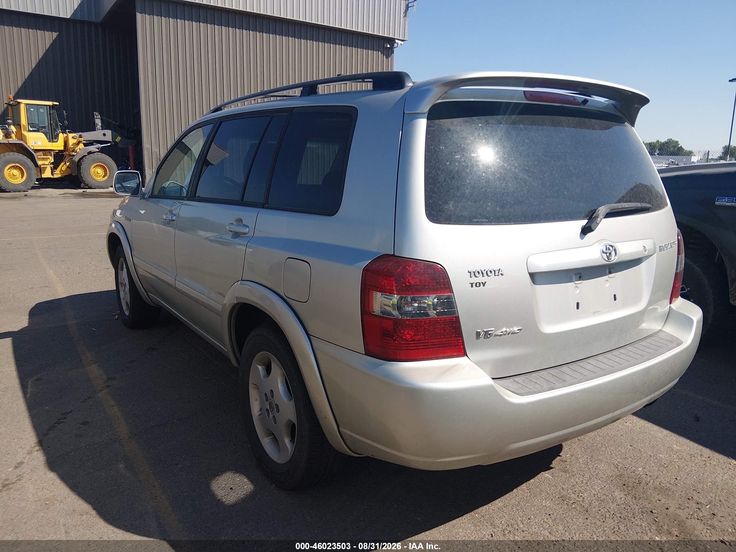 2005 Toyota Highlander Limited V6 Silver vin: JTEEP21A350070132