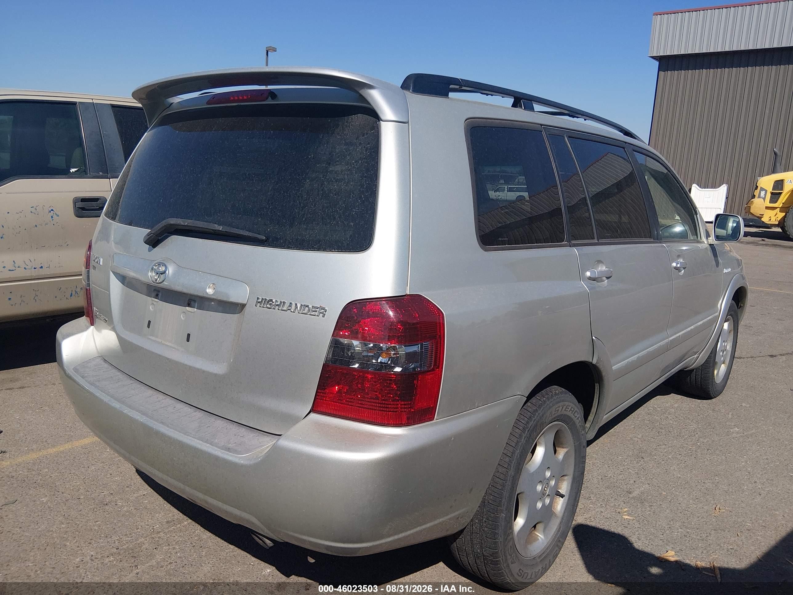 2005 Toyota Highlander Limited V6 Silver vin: JTEEP21A350070132