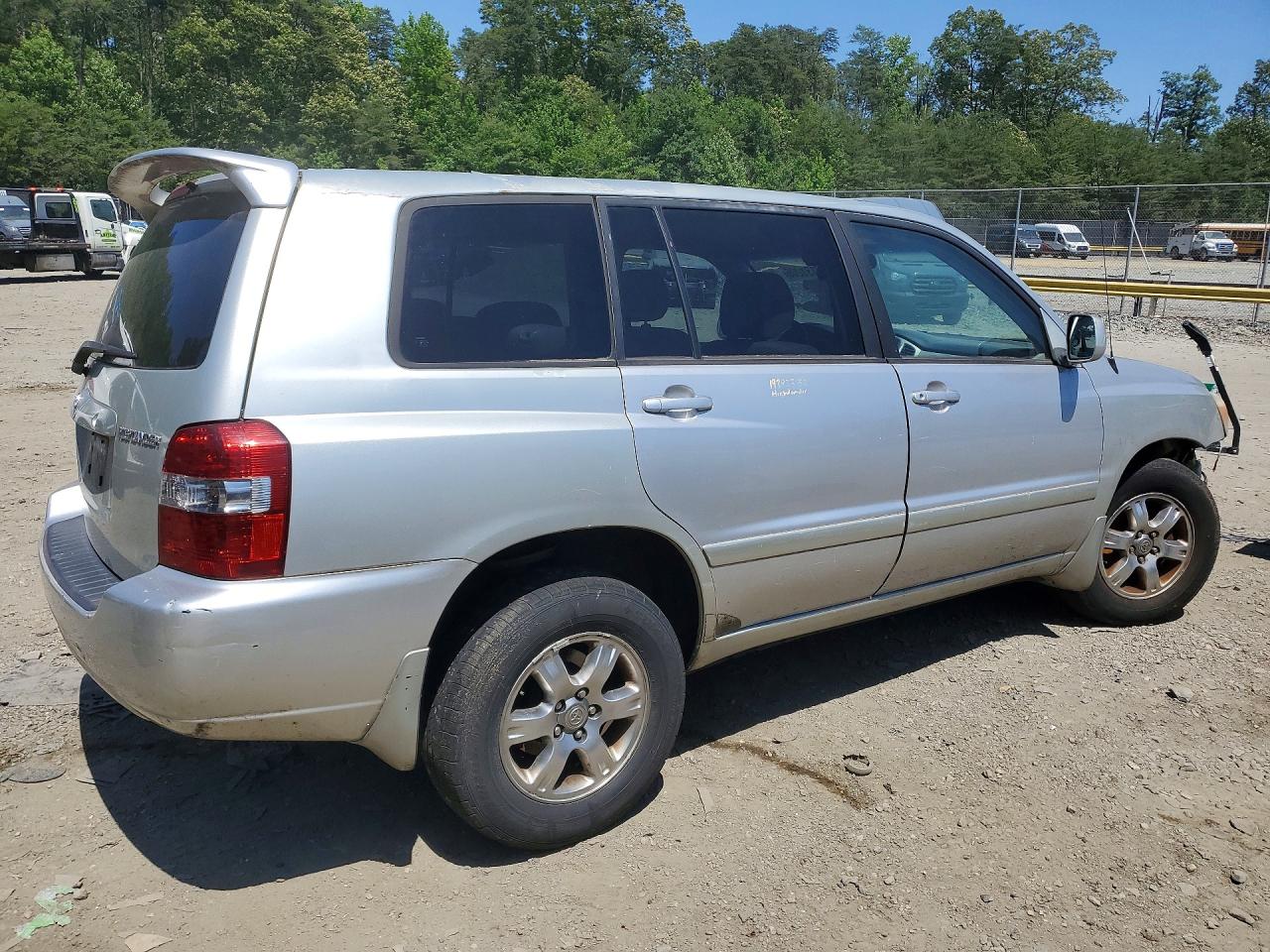 2005 Toyota Highlander Limited Silver vin: JTEEP21A350080899