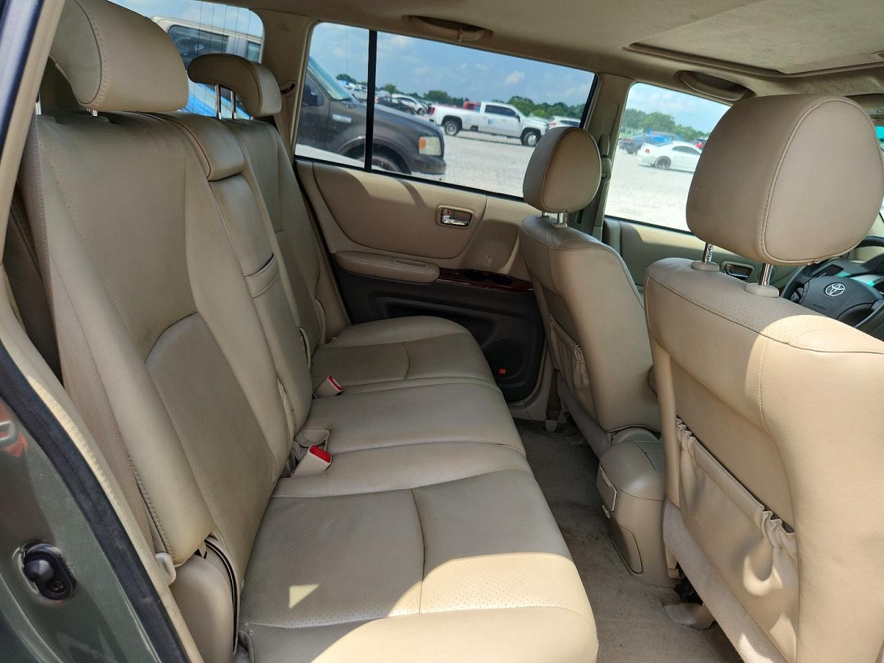 2005 Toyota Highlander Limited Green vin: JTEEP21A350098433