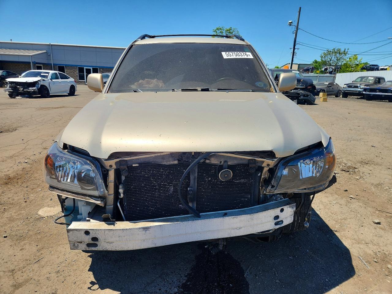 2005 Toyota Highlander Limited Gold vin: JTEEP21A350116882