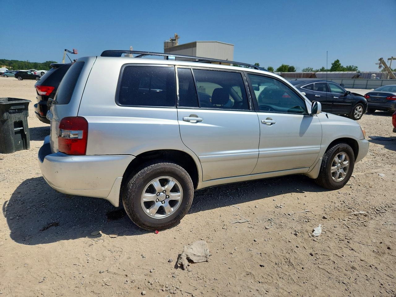2006 Toyota Highlander Limited Silver vin: JTEEP21A360150533