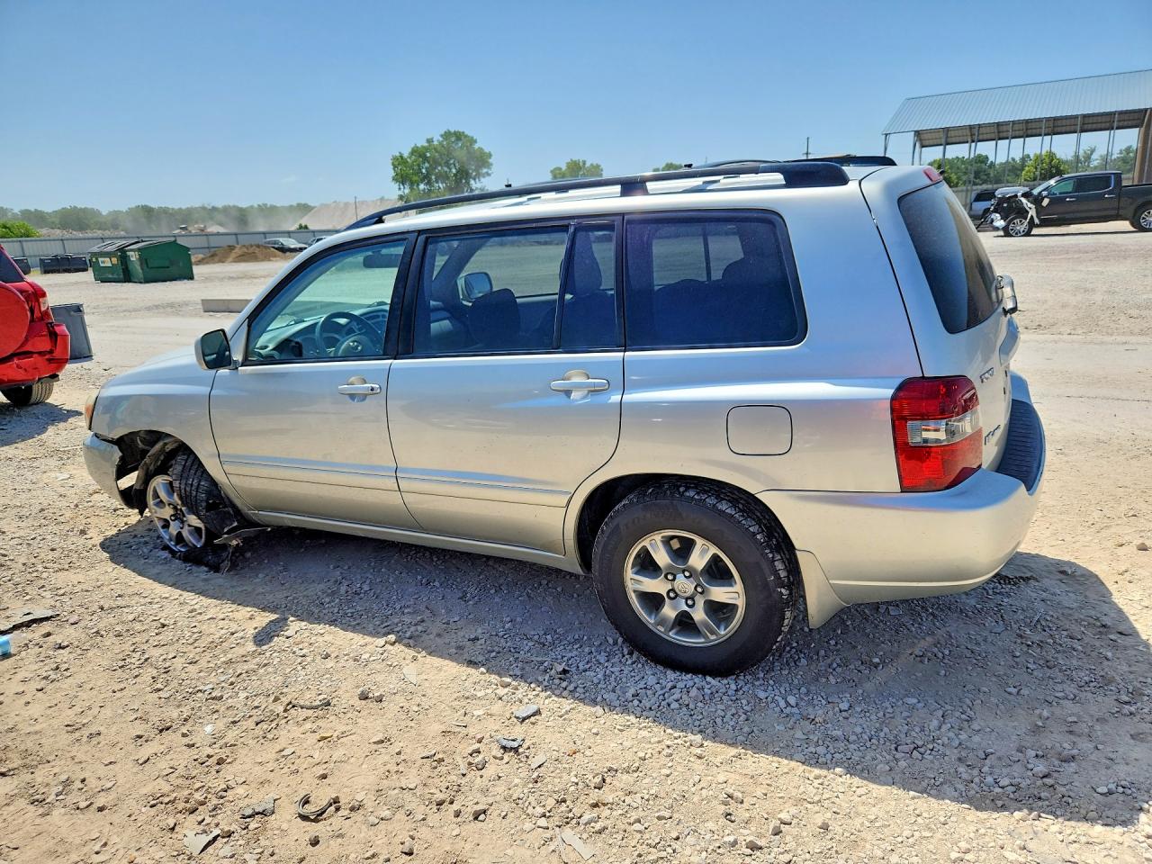 2006 Toyota Highlander Limited Silver vin: JTEEP21A360150533