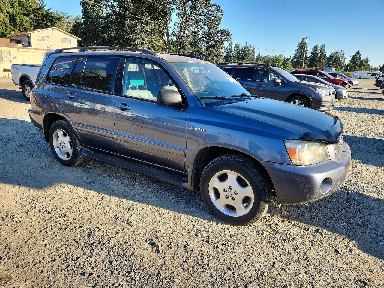 2006 Toyota Highlander Limited Teal vin: JTEEP21A360153805