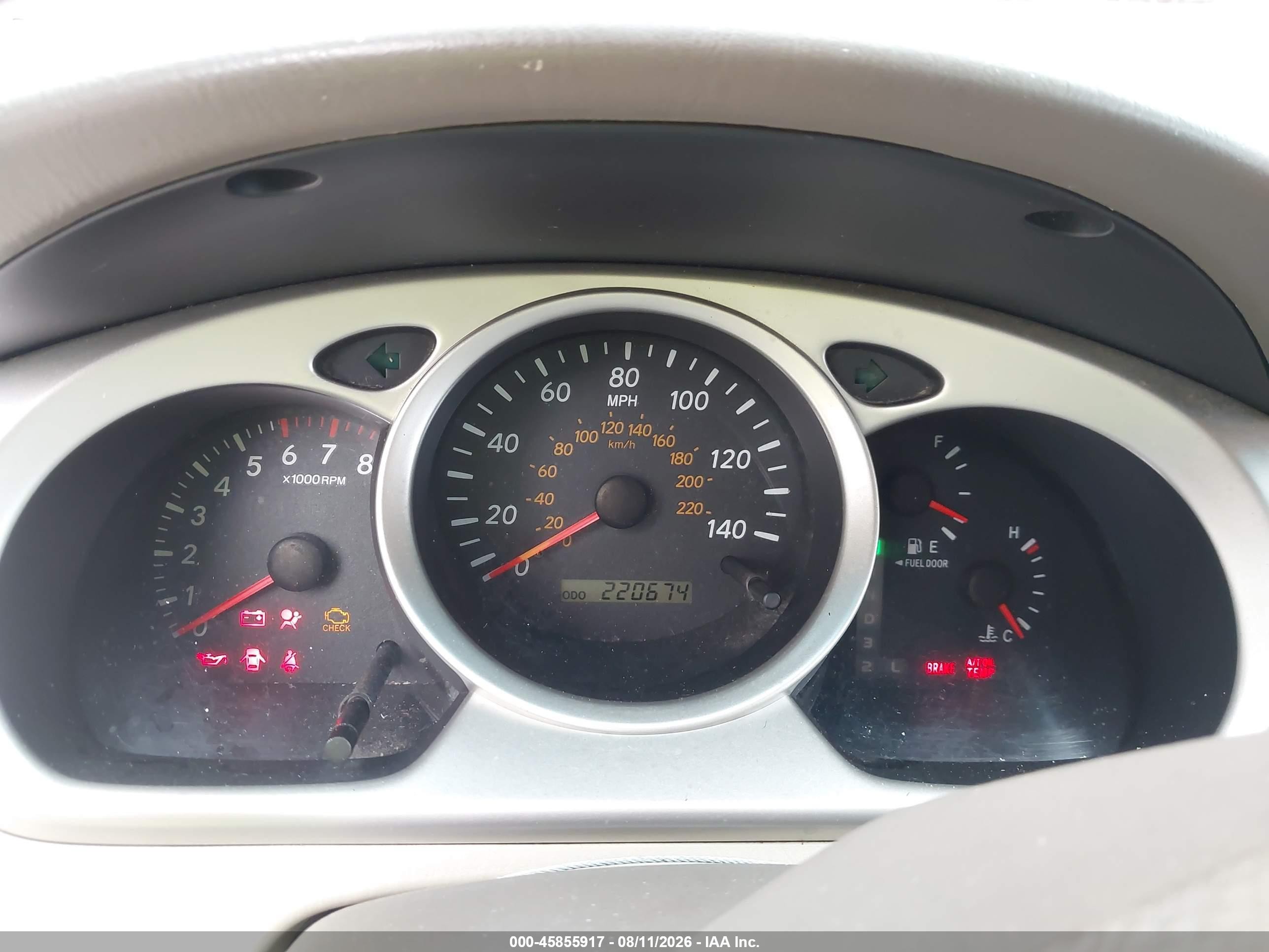 2006 Toyota Highlander V6 Red vin: JTEEP21A360178347