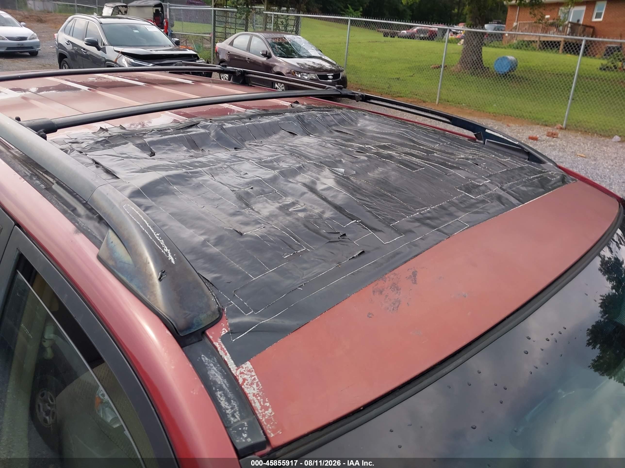2006 Toyota Highlander V6 Red vin: JTEEP21A360178347
