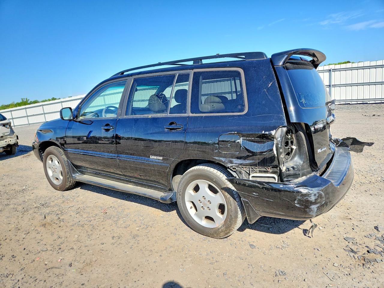 2006 Toyota Highlander Limited Черный vin: JTEEP21A360186786