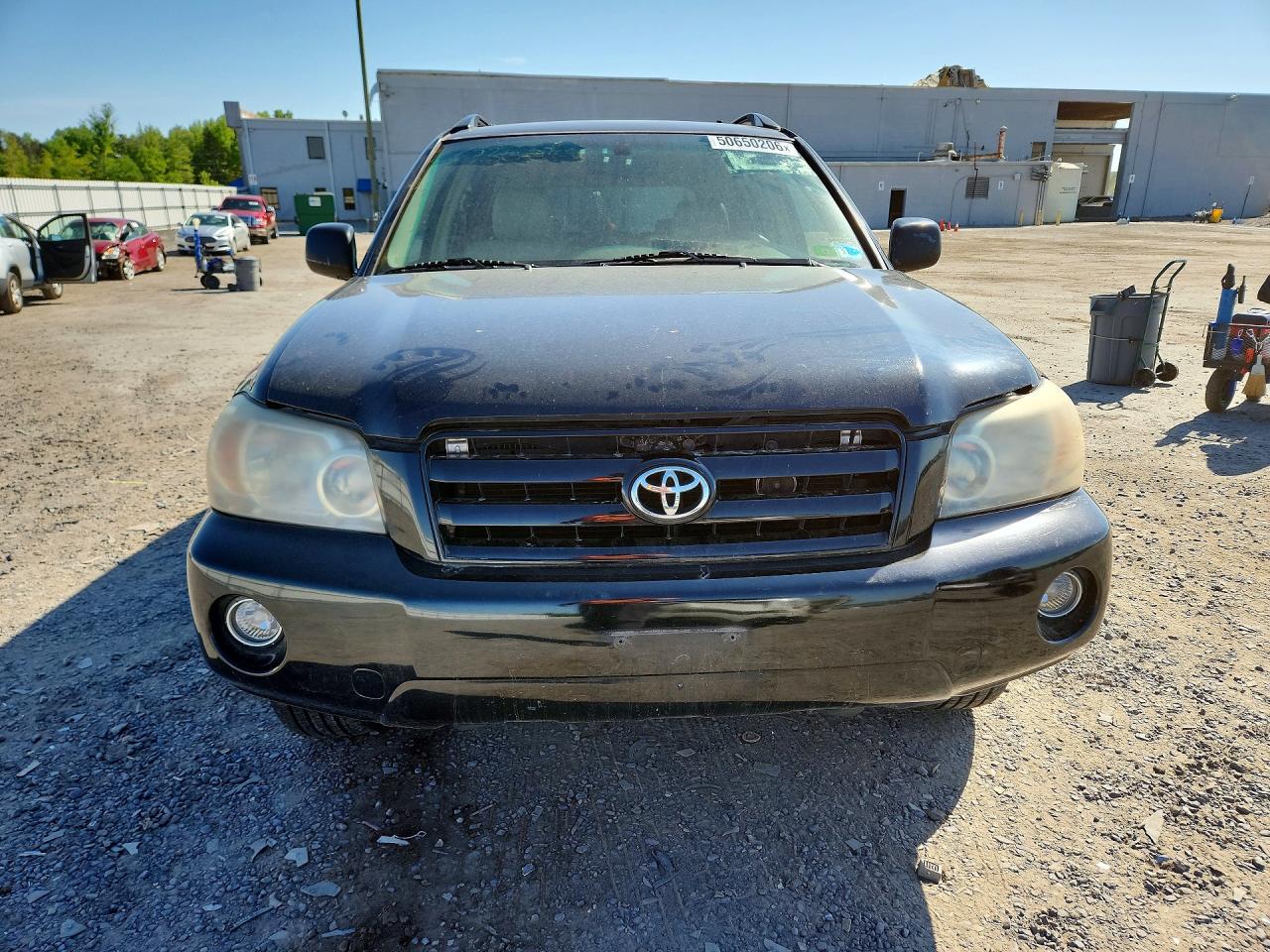 2006 Toyota Highlander Limited Черный vin: JTEEP21A360186786