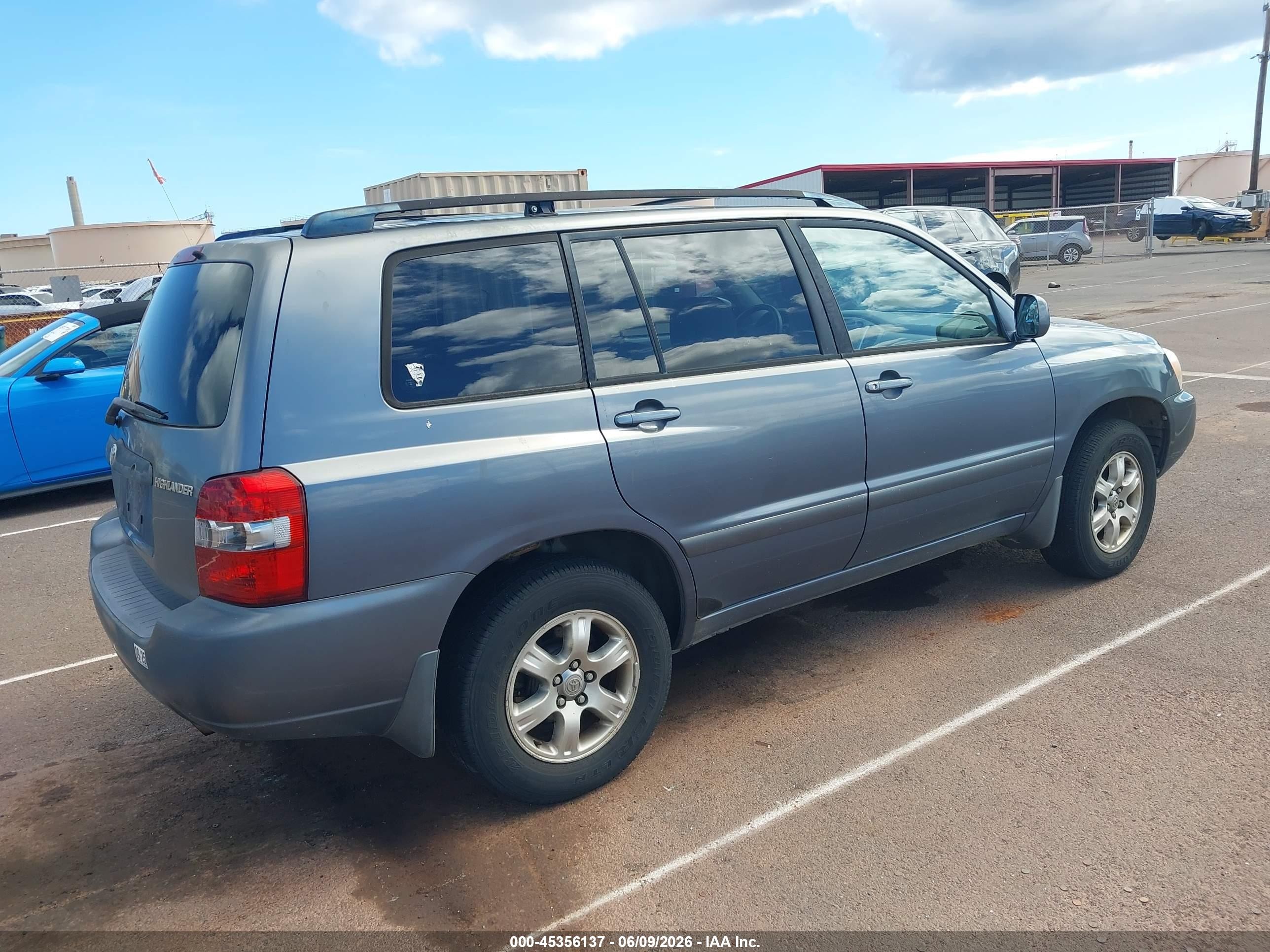 2004 Toyota Highlander V6 Синий vin: JTEEP21A440002890