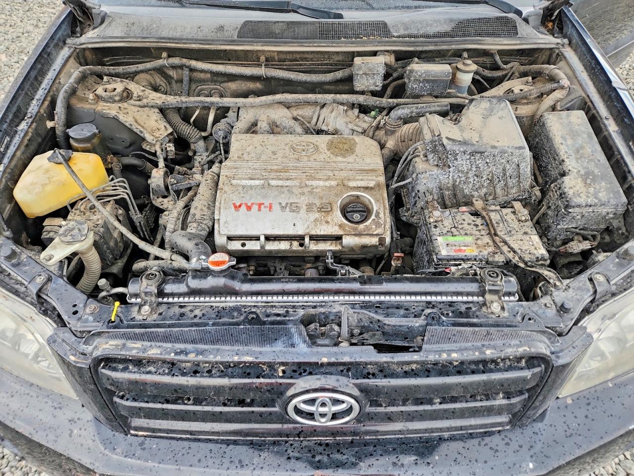 2004 Toyota Highlander Limited Black vin: JTEEP21A440031063