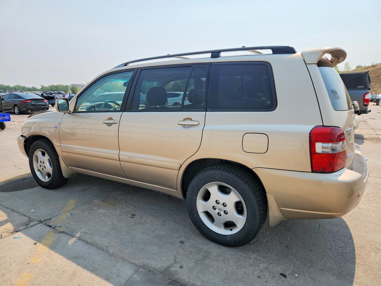 2004 Toyota Highlander Limited Tan vin: JTEEP21A440032245