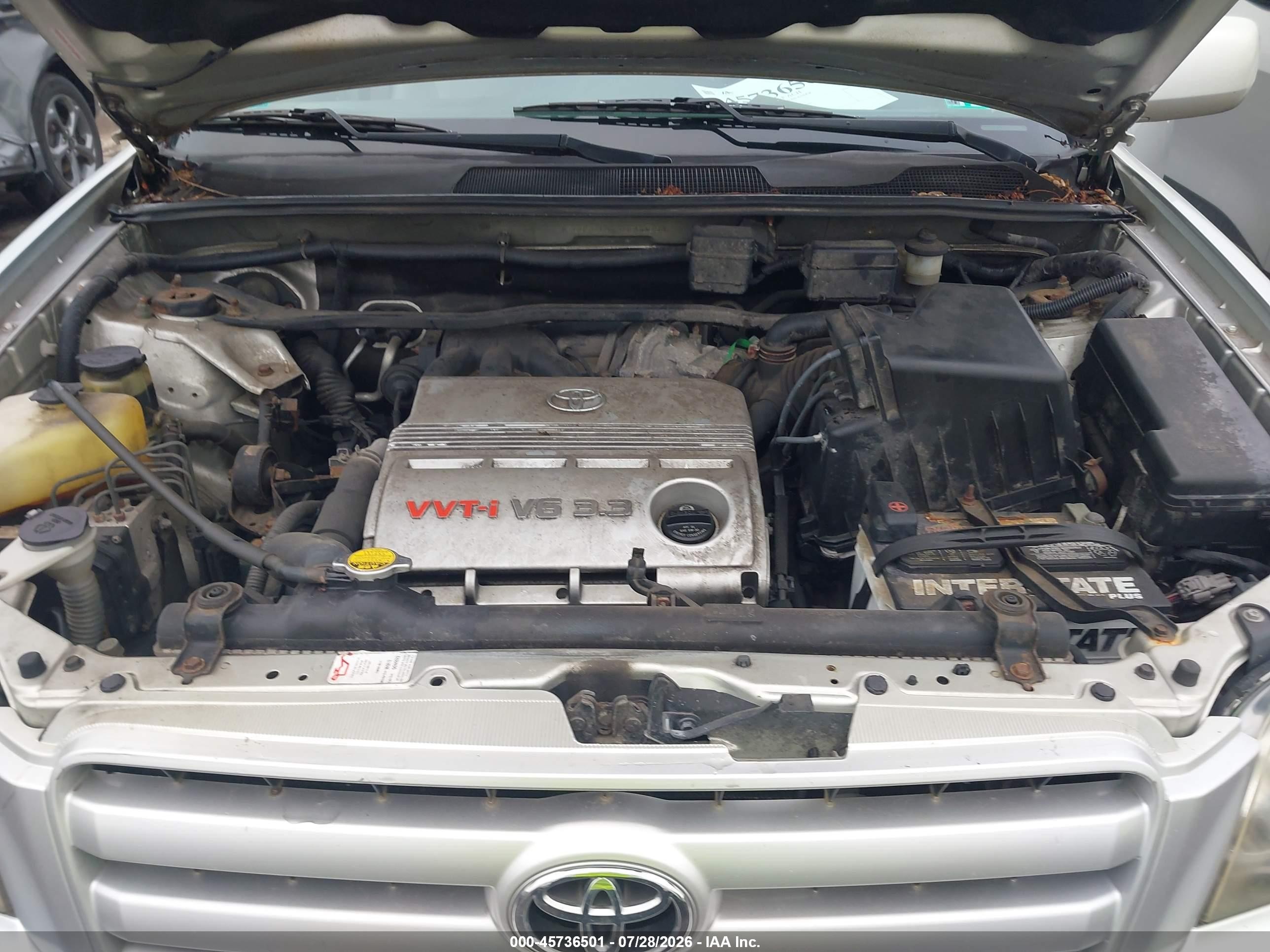 2004 Toyota Highlander Limited V6 Серебряный vin: JTEEP21A440050034