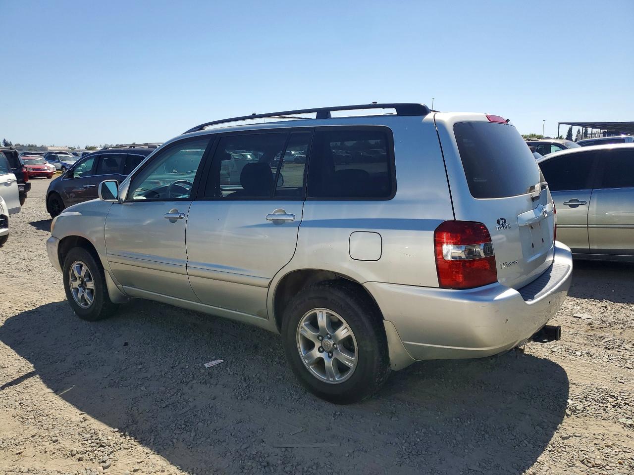 2005 Toyota Highlander Limited Silver vin: JTEEP21A450085514