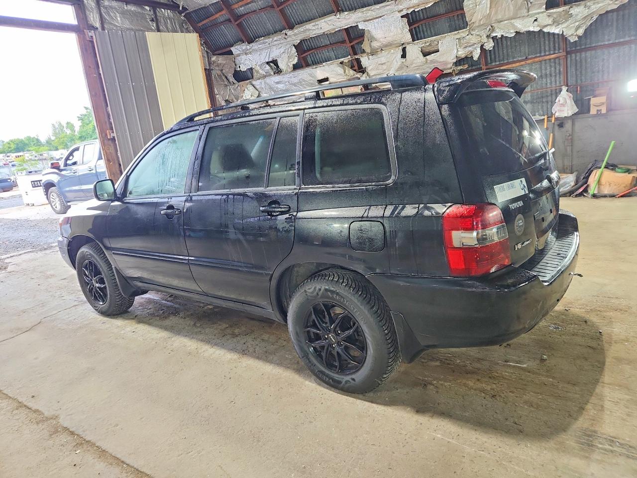 2006 Toyota Highlander Limited Black vin: JTEEP21A460156342
