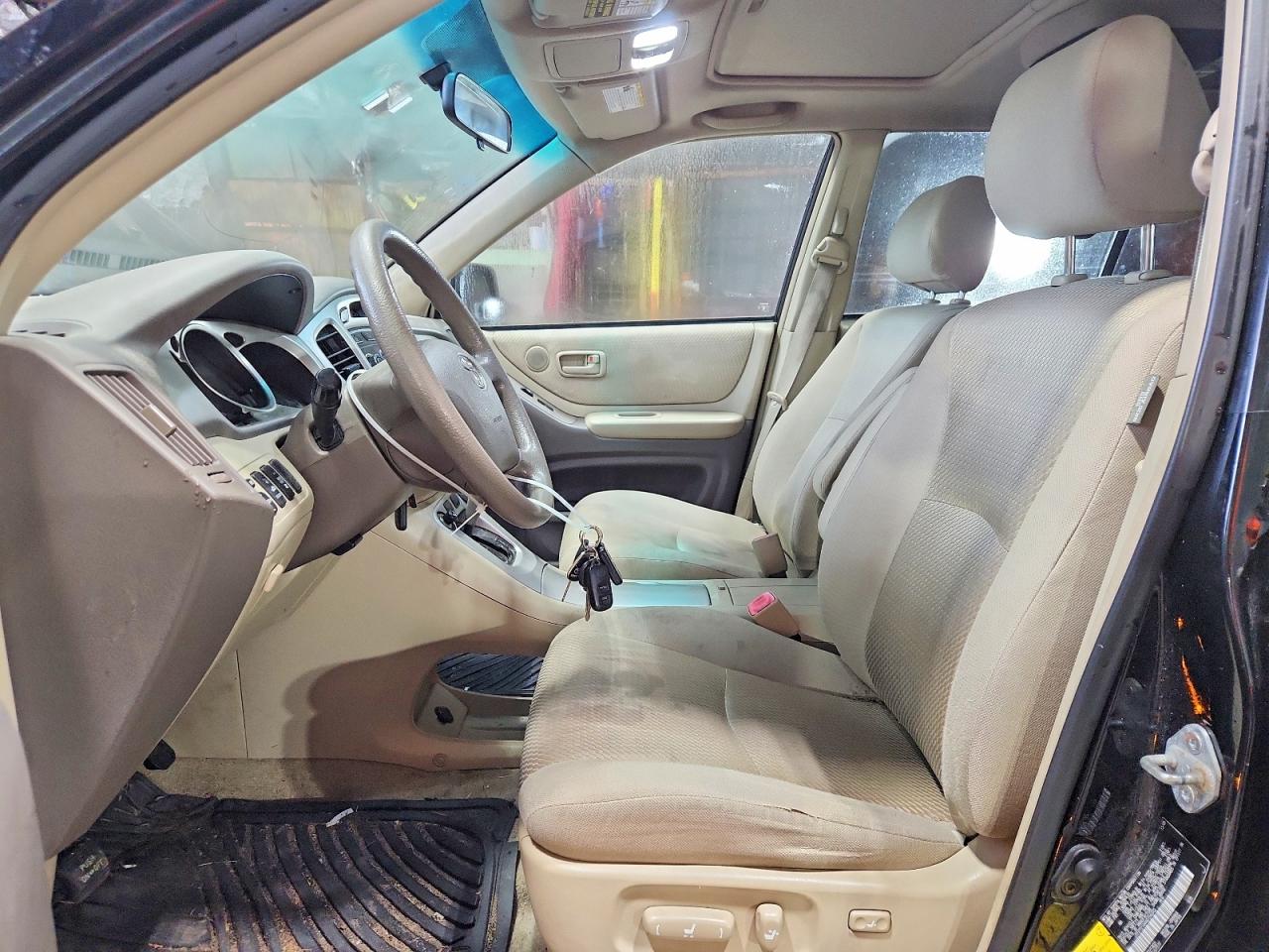 2006 Toyota Highlander Limited Black vin: JTEEP21A460156342