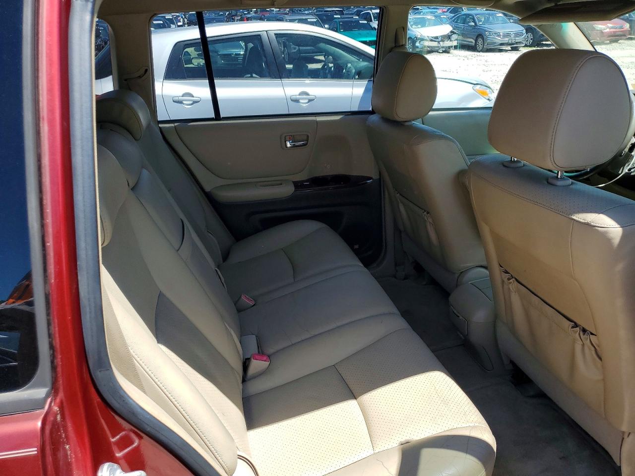 2006 Toyota Highlander Limited Red vin: JTEEP21A460159161