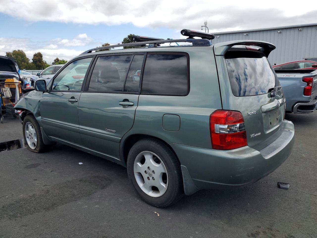 2007 Toyota 4 Cylinder Auto Green vin: JTEEP21A470226214