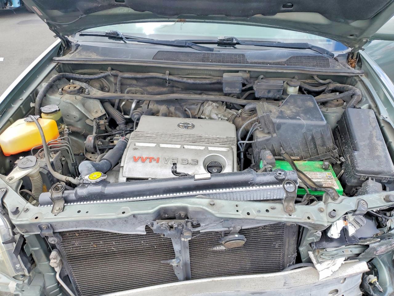 2007 Toyota 4 Cylinder Auto Green vin: JTEEP21A470226214