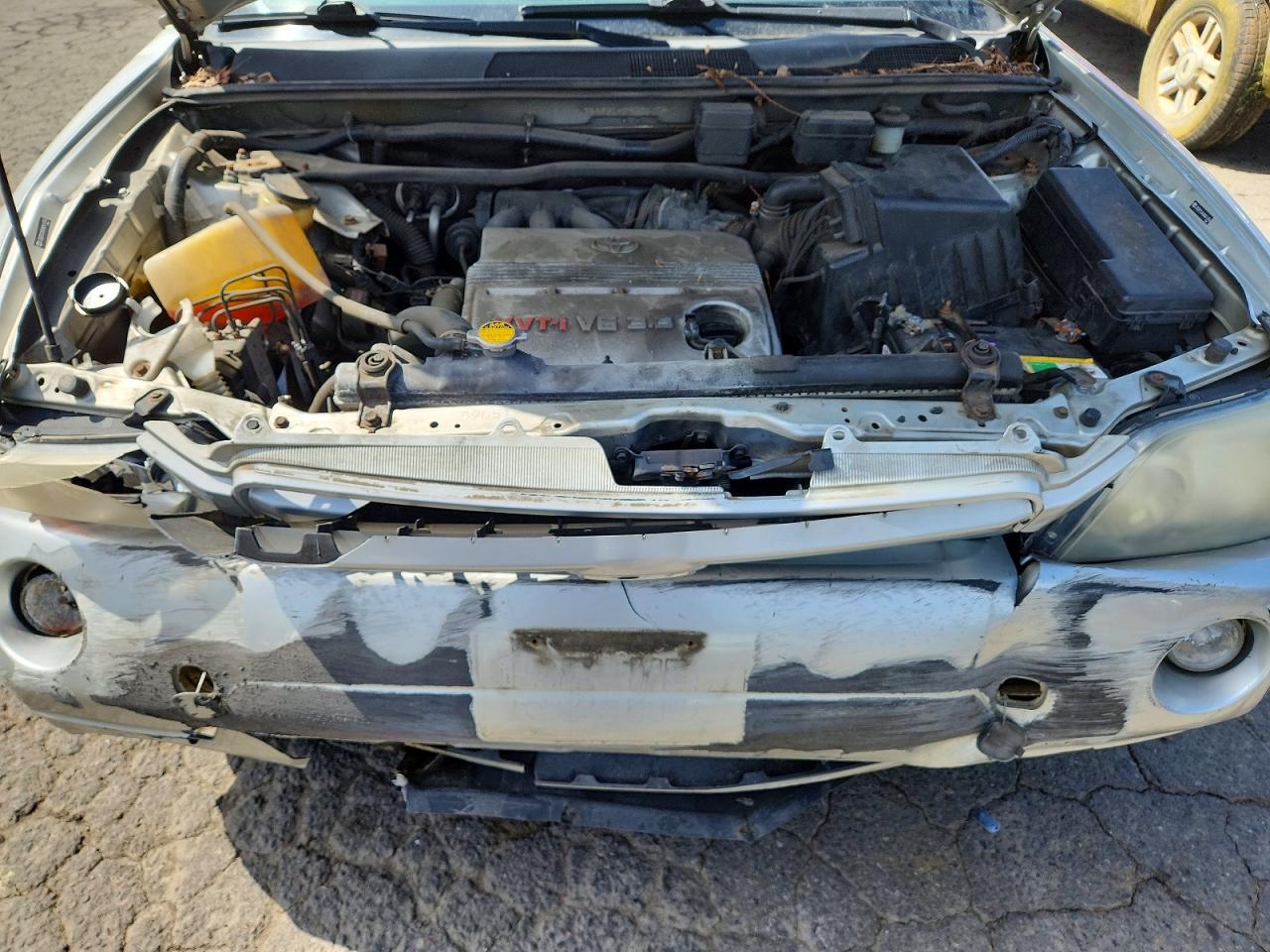 2004 Toyota Highlander Limited Silver vin: JTEEP21A540011856