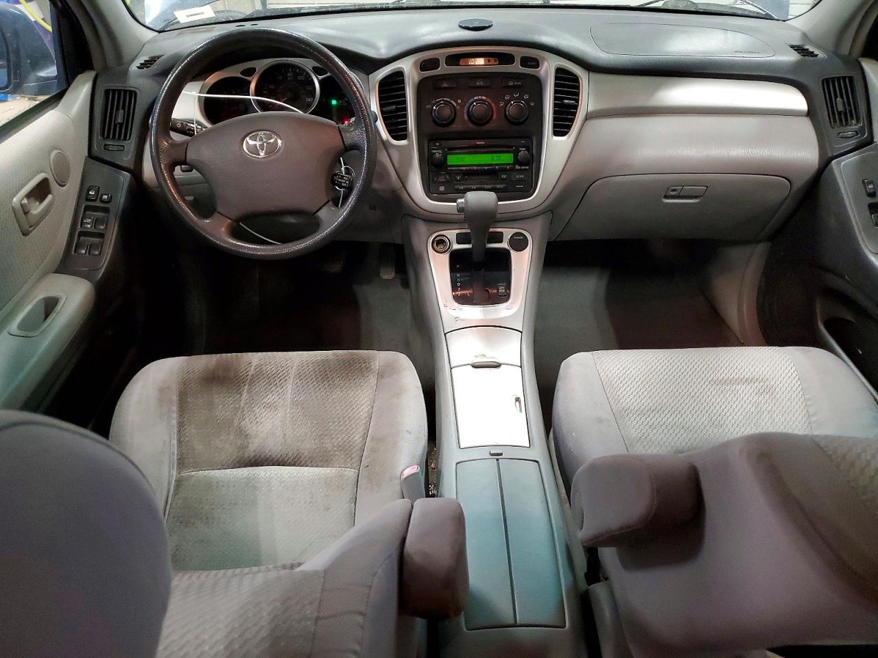 2004 Toyota Highlander Base Blue vin: JTEEP21A540025398