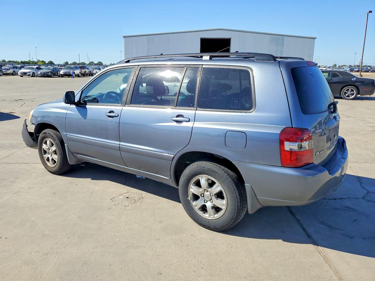 2004 Toyota Highlander Base Blue vin: JTEEP21A540046509