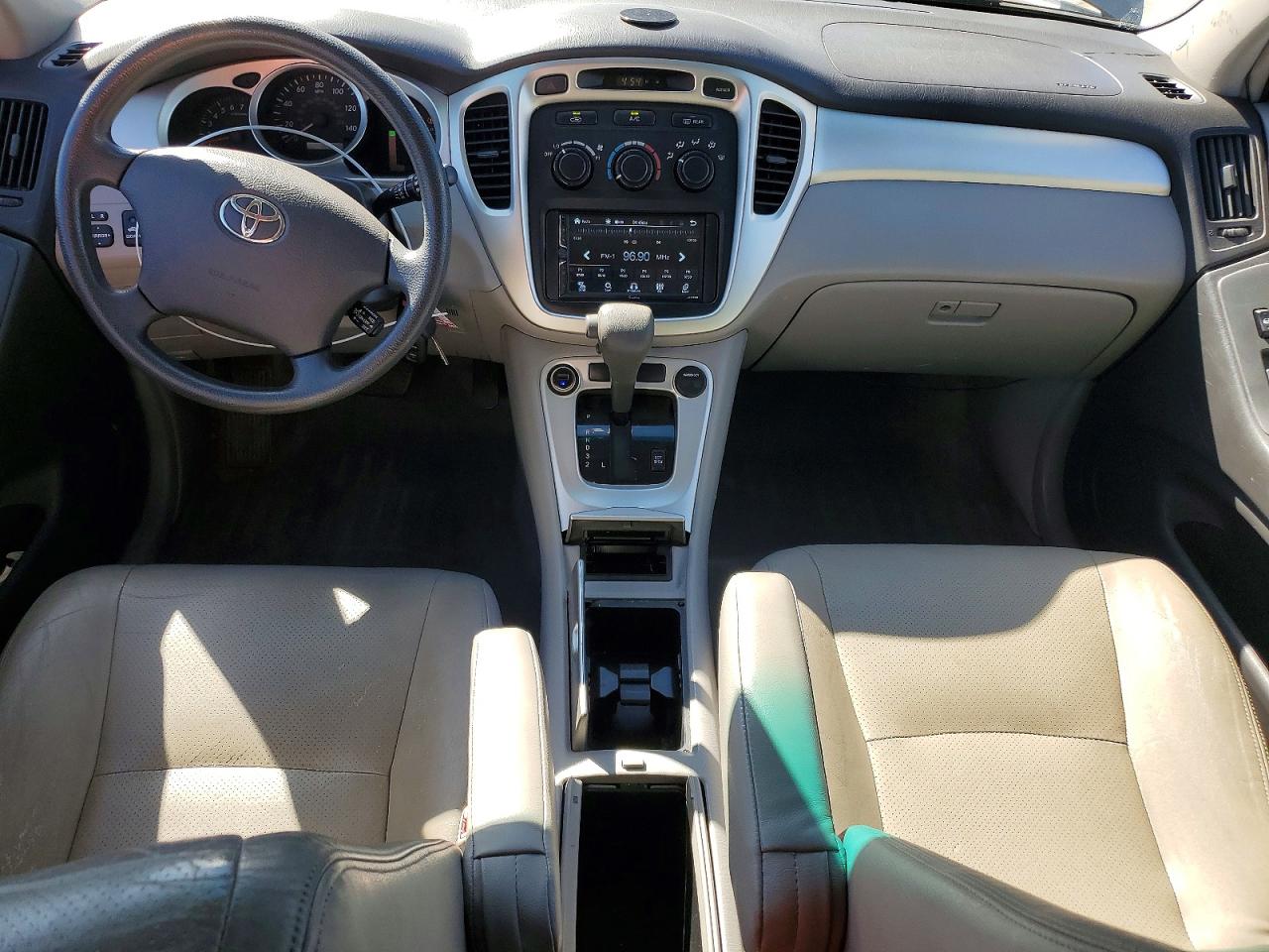 2004 Toyota Highlander Base Blue vin: JTEEP21A540046509