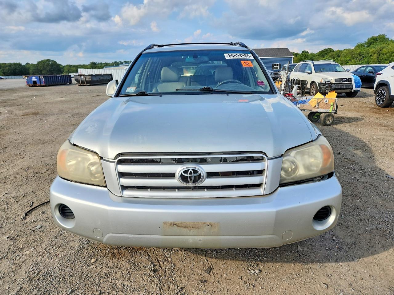 2004 Toyota Highlander Limited Silver vin: JTEEP21A540062449