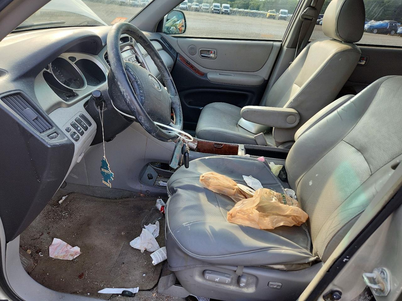 2004 Toyota Highlander Limited Silver vin: JTEEP21A540062449