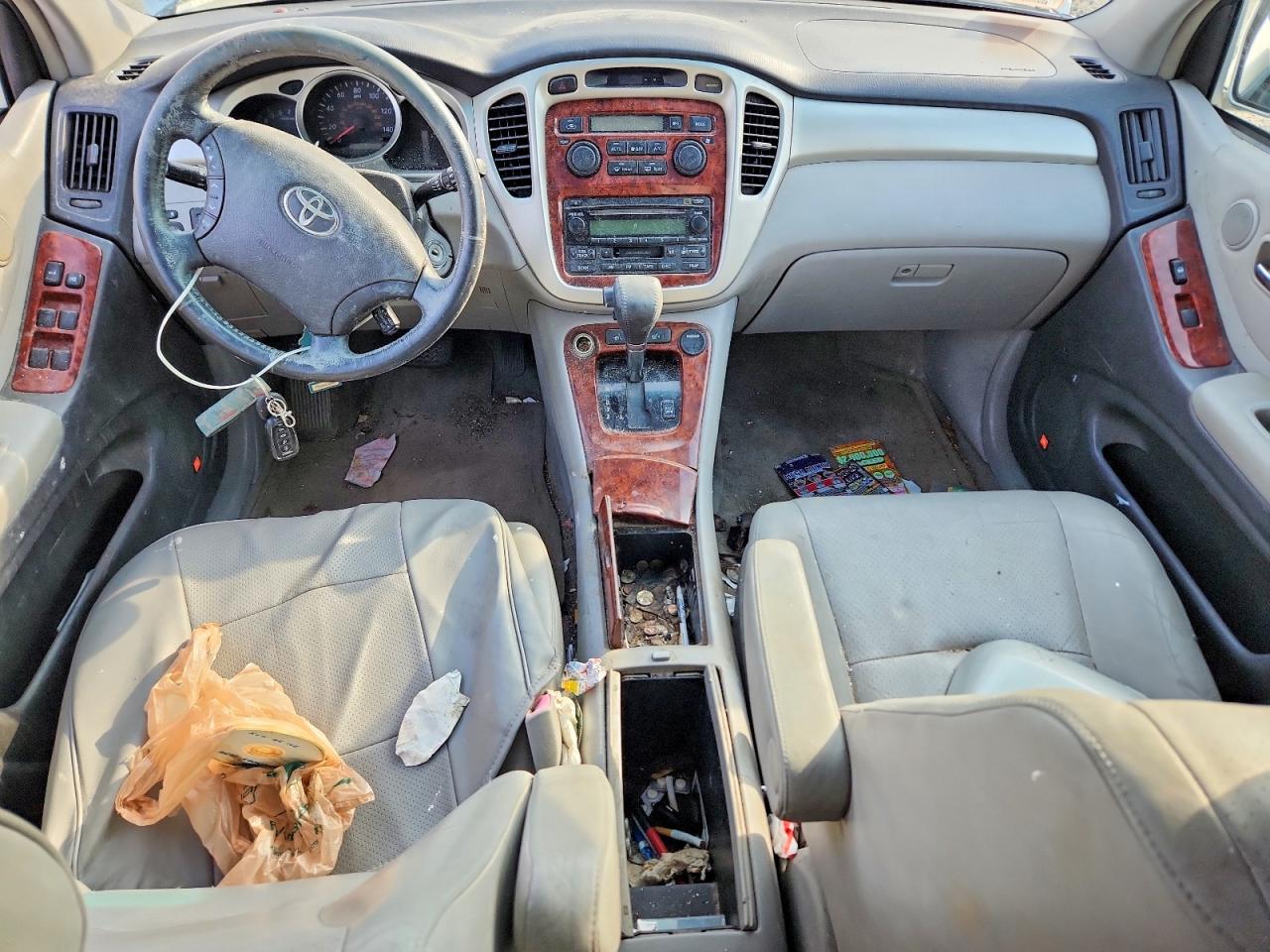 2004 Toyota Highlander Limited Silver vin: JTEEP21A540062449