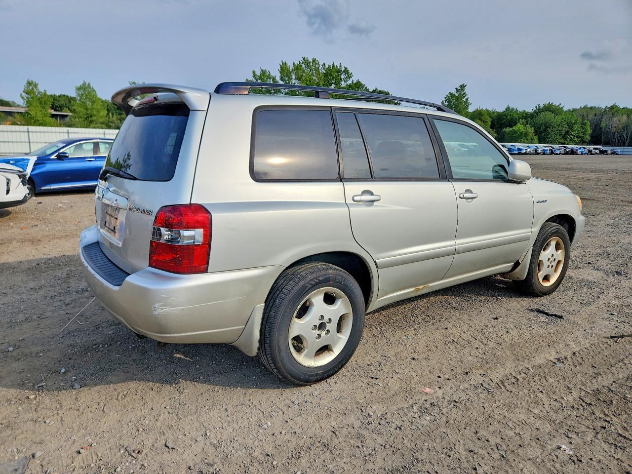 2004 Toyota Highlander Limited Silver vin: JTEEP21A540062449