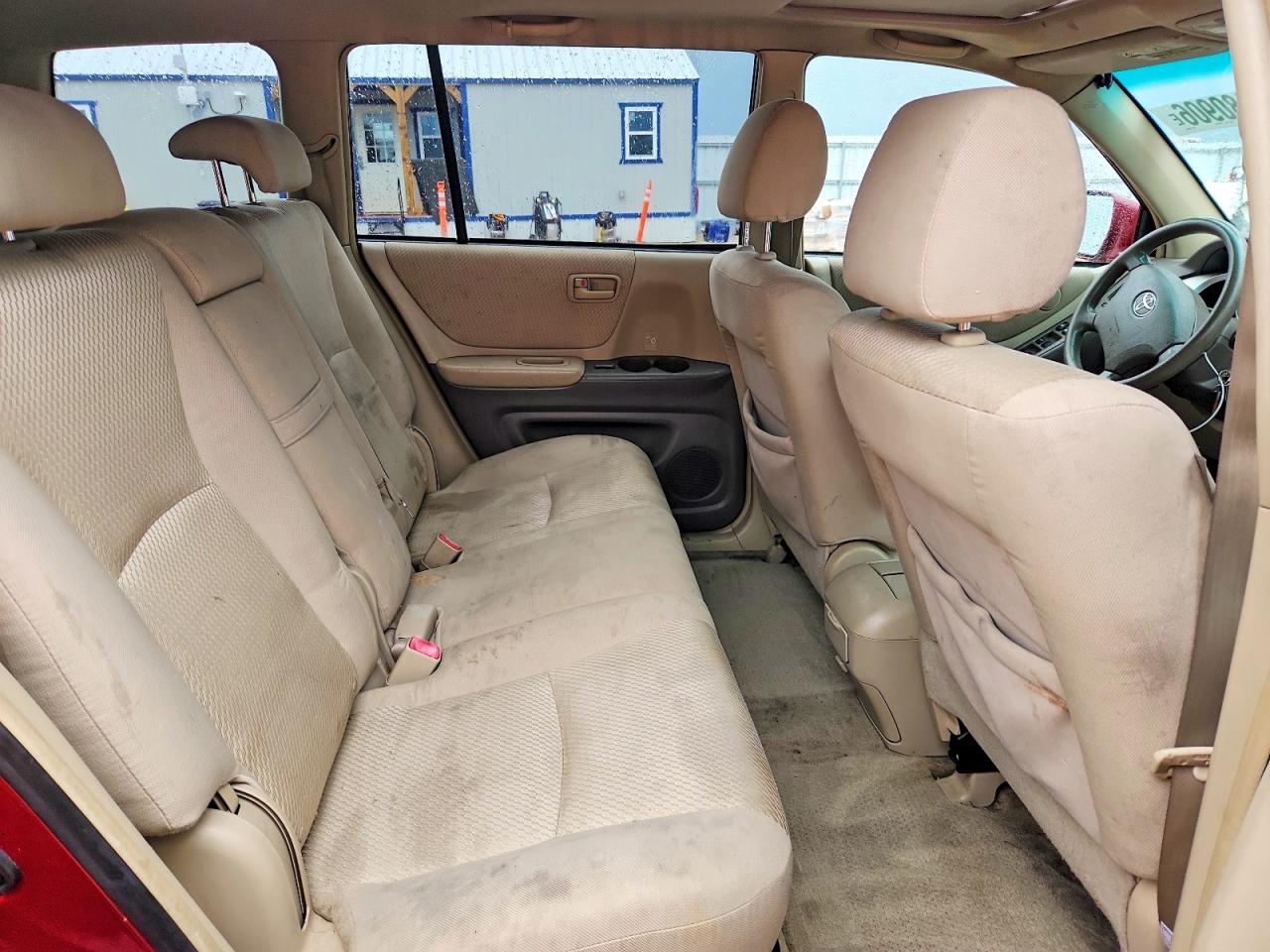 2005 Toyota Highlander Limited Red vin: JTEEP21A550068060